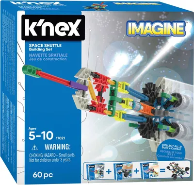 Produktbild von K'nex Bauset - Space Shuttle Konstruktionsspielzeug 60-teilig