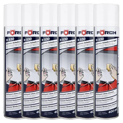 Produktbild von 6x Förch R530 Intensiv-Scheibenreiniger-Schaum Glasreiniger streifenfrei 400ml