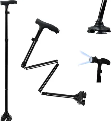 Immagine prodotto di Verk 15250 Bastone da passeggio Trusty Cane con illuminazione a LED