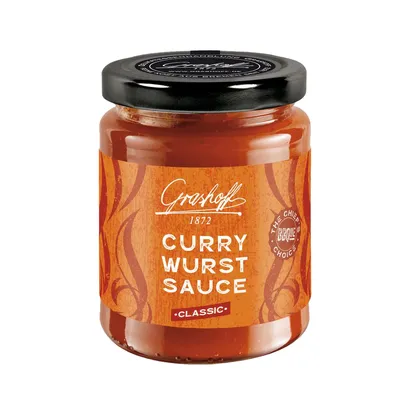 Immagine prodotto di Grashoff BBQue Currywurst Salsa classica leggermente aspra e dolce 200ml