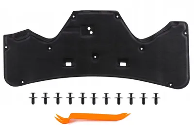 Produktbild von HERSTMOTO Motorhaubendämmung Schalldämmung der Motorhaube Motorhauben-Dämmmatte MIT CLIPS FÜR NISSAN X-TRAIL II T31 2007-2013 65840JG00A