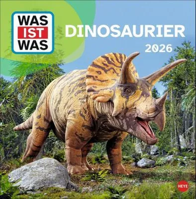 Produktbild von WAS IST WAS Dinosaurier Broschurkalender 2026