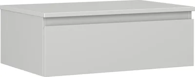 Obrázok produktu pre Mexen Orio kúpeľňová skrinka 70 cm s hornou časťou, 1 zásuvka, sivá matná - 91A10-07023-1-BFC62