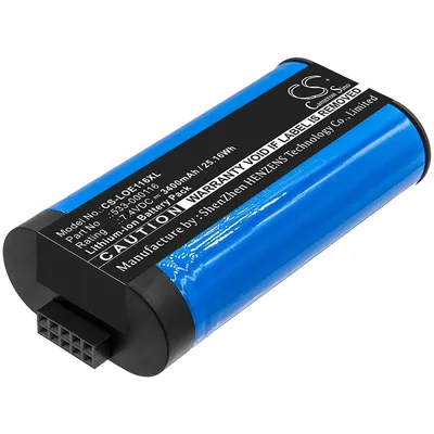 Produktbild von Akku für Logitech Ue Megaboom (äqu. 533-000116), 3400mAh