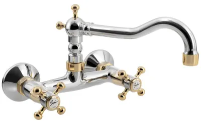 Produktbild von ANTEA Wandarmatur, Chrom/Gold