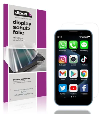 Image de 4x Film de protection d'écran pour BLKE S 18 Pro Mini-Smartphone protecteur clair dipos