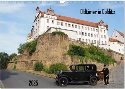 Produktbild von Oldtimer in Colditz (Wandkalender 2025 DIN A3 quer), CALVENDO Monatskalender