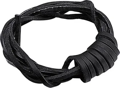 Produktbild von Spirit Motors Leder Schnüre, 2er-Set für Jeans 1.0, 2m, Schwarz
