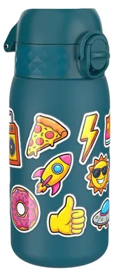 Produktbild von Trinkflasche Kinderflasche Wasserflasche - 400 ml - Edelstahl - Auslaufsicher - Spülmaschinenfest