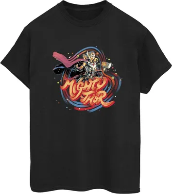 Produktbild von Marvel - "Love And Thunder" T-Shirt für Damen BI46643 (L) (Schwarz)