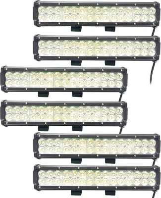 Produktbild von Greenmigo 6X 90W LED Arbeitsscheinwerfer Auto Scheinwerfer 12V 24V LED Zusatzscheinwerfer 6000K Offroad Flutlicht Arbeitslicht IP67 Wasserdicht für SUV,Truck,Traktor
