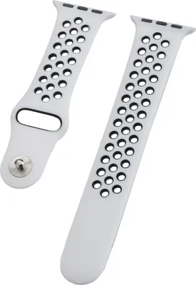 Produktbild von Peter Jäckel 17256, Uhrenarmband, Apple Watch 40mm (Series 4)/ 38mm (Series 1/ 2/ 3), Silikon