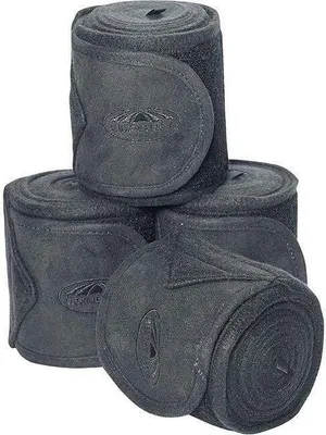 Produktbild von Weatherbeeta Fleece-Bandagen, 4 Stück WB668 (3,5 m) (Schwarz)