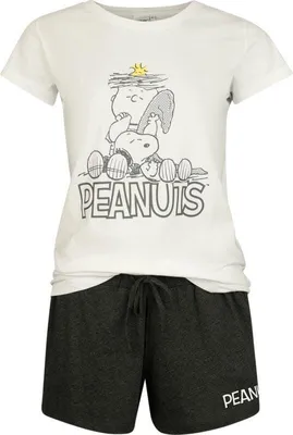 Produktbild von Peanuts Schlafanzug Damen Peanuts - Bedtime multicolor S