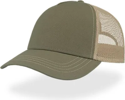 Produktbild von Atlantis RACS | Rapper Canvas Cap Recycled - Farbe: Olive/Khaki - Größe: One Size