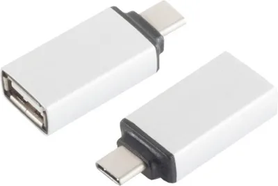Produktbild von S-Conn 14-05016 USB 3.1 C USB 2.0 A Silber Kabelschnittstellen-/adapter (14-05016)