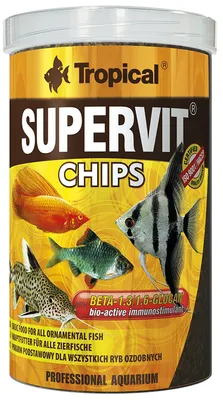 Produktbild von Tropical SUPERVIT CHIPS 250 ml/ 130 g