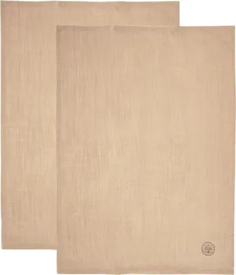 Obrázek produktu pro Orion | kuchyňské utěrky - přírodní kuchyňské utěrky - béžové - 2 kusy - bavlna - 70x50 cm - vysoká savost