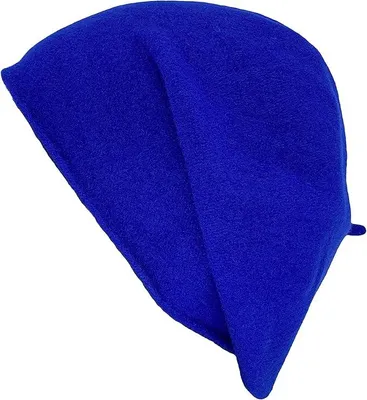 Produktbild von Kopka Long Beanie Walkmütze Stegbaske aus 100% Wolle, blau, Gr. Einheitsgröße