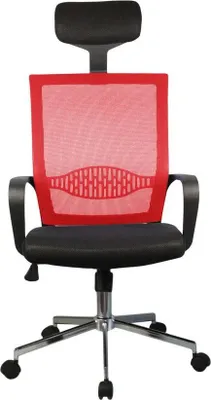 Image de Chaise de bureau VIRAE - rouge / noir