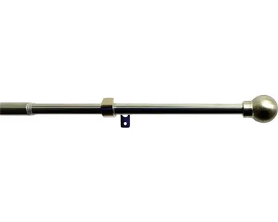 Obrázek produktu pro Teleskopická garnýž sada kovová Ø16/19 mm 200-350 cm nerez