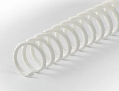 Produktbild von Binderücken CoilBind 47 Ringe 16mm, 4:1 Teilung weiss