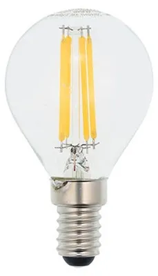 Productafbeelding van Vito Lighting LED Kogellamp P45 E14 Helder - 6W 660lm 2700K - Warmwit Dimbaar - Vervangt 50W