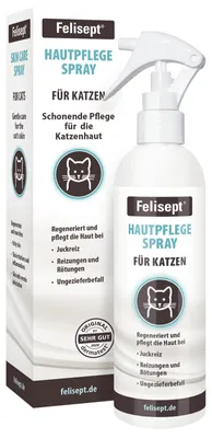Produktbild von Hautpflege Felisept® Hautpflegespray für Katzen 250 ml Pflegespray für die schonende Pflege der Katzenhaut, regeneriert