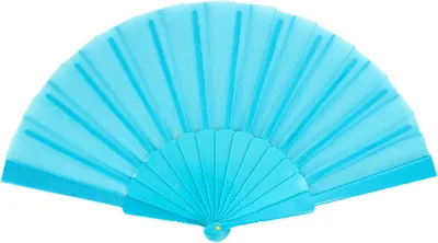 Produktbild von Oblique Unique Handfächer Damen Fächer Wandfächer Fasching Karneval Party - türkis
