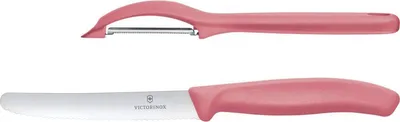 Produktbild von VICTORINOX Gemüsemesser-Set 2-tlg., pink