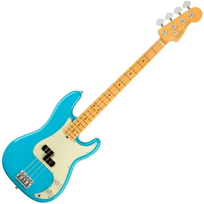Zdjęcie produktu dla Fender American Professional II Precision Bass MN Miami Blue Bas elektryczna