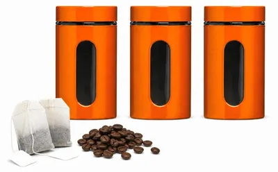 Zdjęcie produktu dla Zestaw 3 pojemników do przechowywania, pojemność 1000 ml