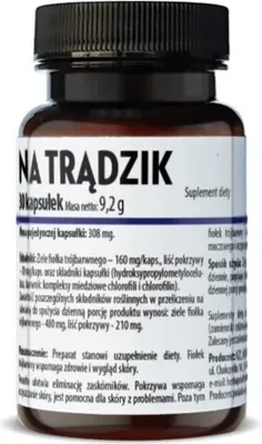 Produktbild von Herbapol Trądzik 30 Kapseln