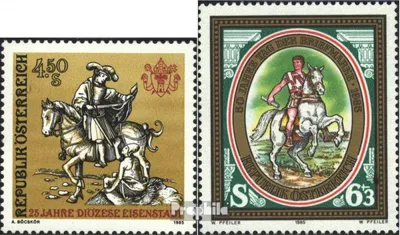 Produktbild von Briefmarken Österreich 1985 Mi 1830,1831 (kompl.Ausgaben) postfrisch Sondermarken