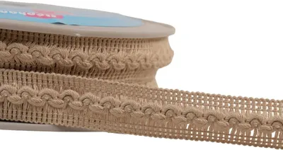 Produktbild von Wellenbandrolle 15 m, 18 mm, Beige