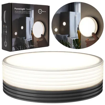Obrázek produktu pro LED lampa s regulací jasu, magnetická, Allocacoc PowerLight Twist 4000K