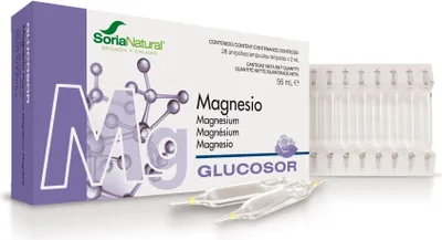 Produktbild von Soria Glucosor Magnesio 28 Viales X 2ml