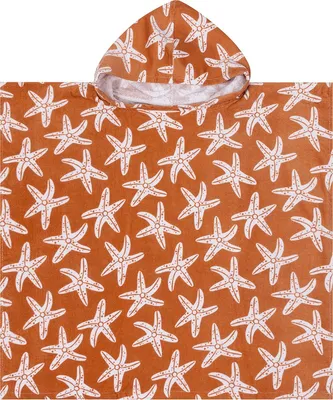 Zdjęcie produktu dla Poncho plażowe Swim Essentials - Pomarańczowe - Seastar - 65 x 65 cm