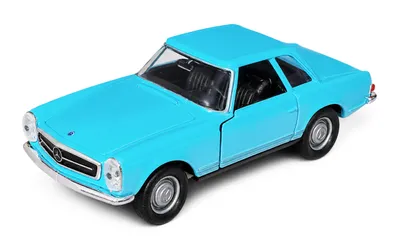 Produktbild von Mercedes-Benz 1963 230SL Metall Modellauto Modell Auto Spielzeugauto Kinder Geschenk 3 (Hellblau)