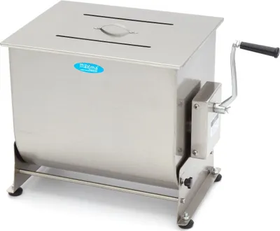 Obrázok produktu pre Maxima - Gastro mixér na mäso - 60 l - 55 kg mäsa - Výklopná misa - Manuall