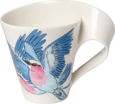 Imagen del producto de NewWave Caffè, taza con asa con diseño "Pecho Lila", (caja de regalo), 130 x 95 | Villeroy & Boch | N.º de artículo: 1042009100 | EAN: 4003686325913