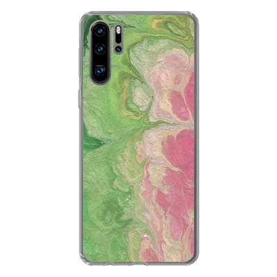 Produktbild von MuchoWow® Handyhülle Schutzhülle Hülle für Huawei P30 Pro Farbe - Kunst - Psychedelisch Silikon Softcase Handy Hülle - Schutzdeckel