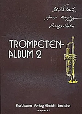 Produktbild von Trompetenalbum Band 2 : 32 kurzeStücke für Trompete und Klavier
