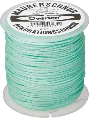 Immagine prodotto di Corda Overmann per muratori PE 1,7 mm 100 m verde