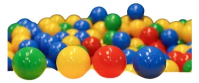 Image de IGLU 500 balles de jeu en mousse multicolore