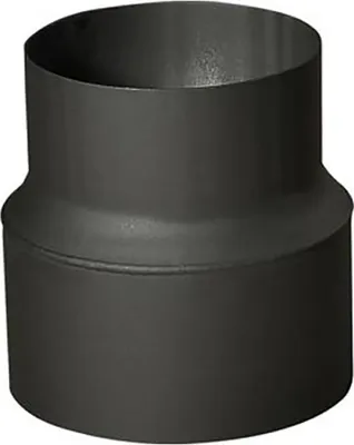 Produktbild von Abgasrohrreduzierstück 160/150mm (Länge 160mm) schwarz