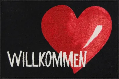 Produktbild von Salonloewe GROSSHERZIG Fußmatte Wohnmatte 50 x 75 cm