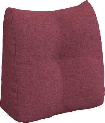 Produktbild von vidaXL Rücken Kissen Weinrot 45 x 24 x 50 cm Stoff