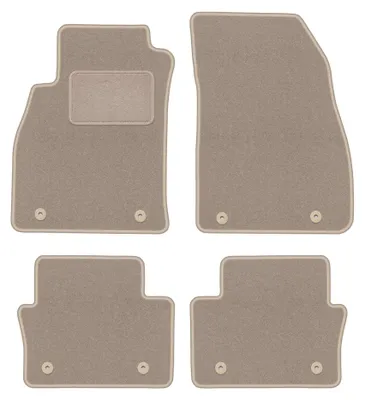 Immagine prodotto di Tappetini in moquette per Opel Insignia A FL 2013-2017 (berlina/liftback/station wagon) – set 4 pezzi, beige, su misura – Wielganizator LUX