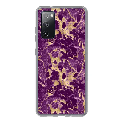 Produktbild von MuchoWow® Handyhülle Schutzhülle Hülle für Samsung Galaxy S20 FE Gold - Luxus - Marmor - Muster Silikon Softcase Handy Hülle - Abdeckung